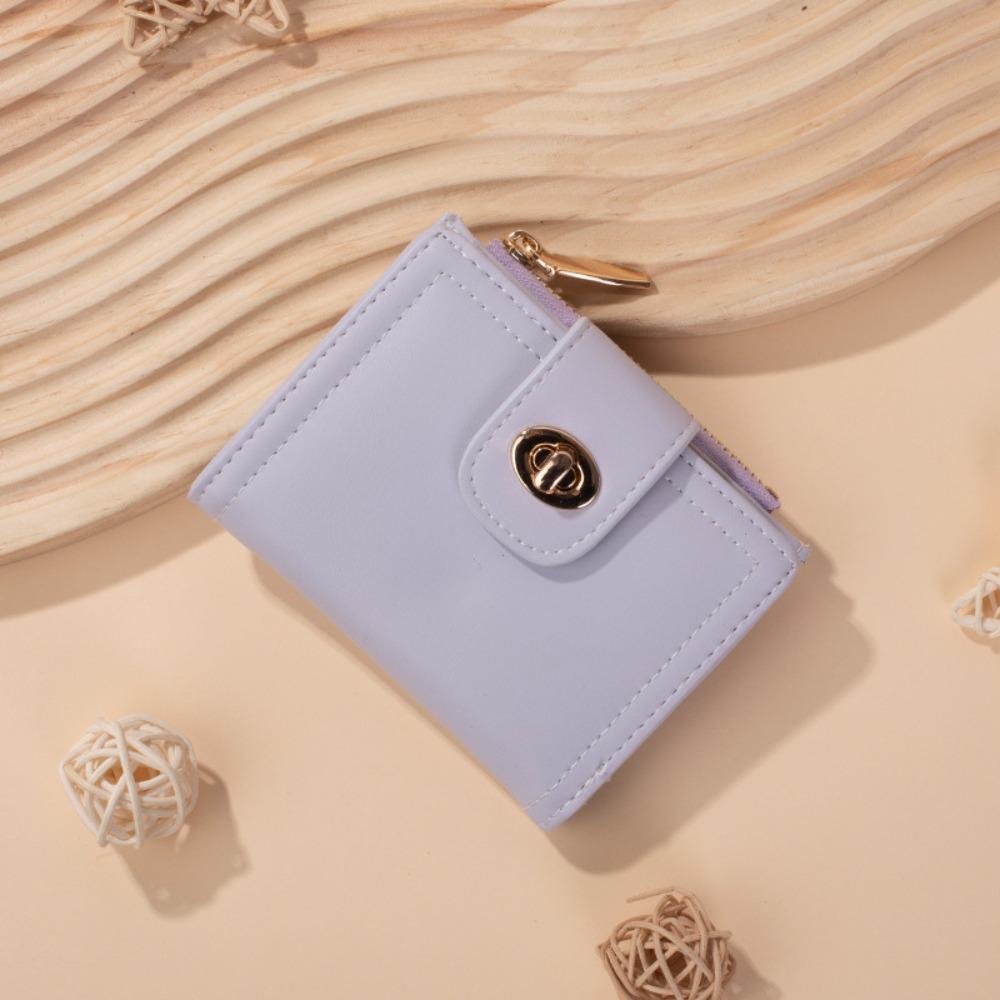 Короткий кошелек на молнии, маленькие женские кошельки, новый держатель для карт для женщин