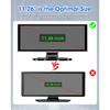 Jansite 11.26" Large Screen Dash Cam 4K Wireless Carplay Android Auto 5G WIFI GPS Navigation Car DVR Rearview Camera BT FM AUX