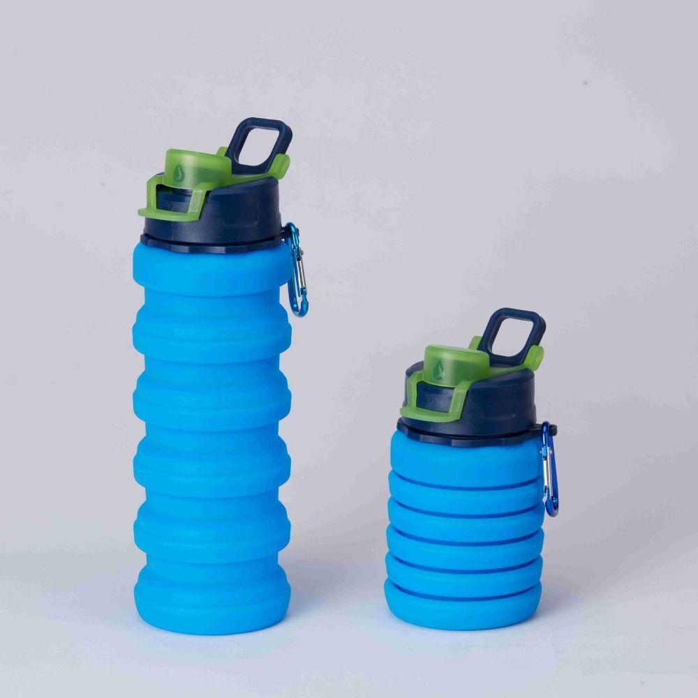Retractable Sports Water Bottle Portable Foldable Drinking Cup Collapsible Sport Bottle Gym