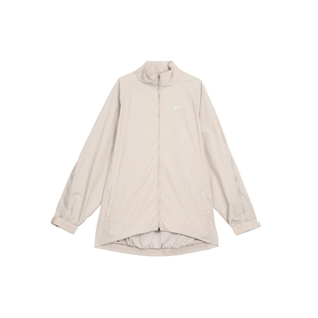 Nike Спортивная коллекция Repel Oversize Удобная мягкая трикотажная куртка женская куртка Light-Iron-Ore White FV7536-014