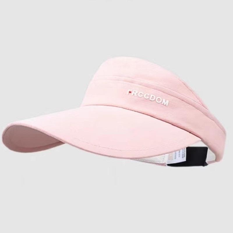 Пустая шляпа-цилиндр, женская летняя солнцезащитная кепка с большими полями, показывающая лицо, маленькая универсальная повседневная модная спортивная шляпа от солнца