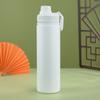 710ml Insulated Water Cup Sports Bottle Water Bottles Stainless Steel Pure Titanium Vacuum Portable Leakproof Outdoor Cup