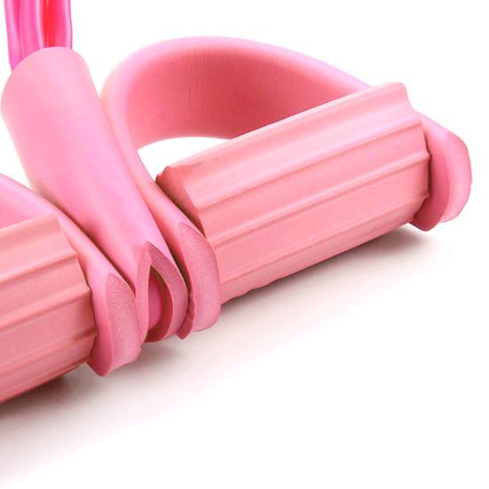 6-трубчатая педальная лента сопротивления многофункциональная натяжная веревка эластичная педаль для йоги Puller Body Stretching Trainer Home Gym Training Equipment