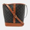 [Pre-Owned] Triomphe Classic Monogram Canvas And Calfskin Bucket Bag - Very Good #16O4DVY