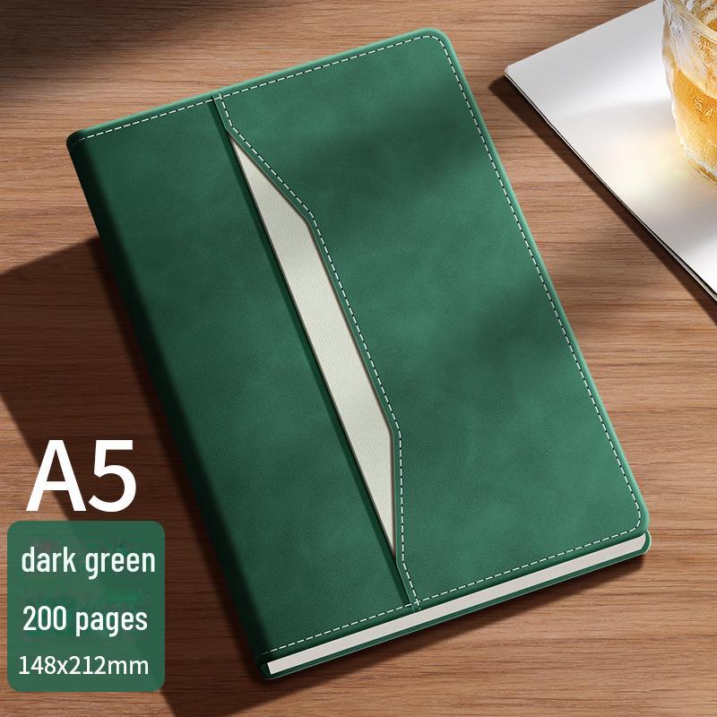 Корпоративный дневник 2024 г.: Упрощенный офисный блокнот для совещаний и записей, эксклюзивная корпоративная версия