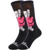High Quality Custom Calcetines Socken Comic Character Cotton Funky Funny Cartoon Women Socks