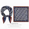 Men's Silk Neck Warmer: Professional British Style 70x70 Scarf
