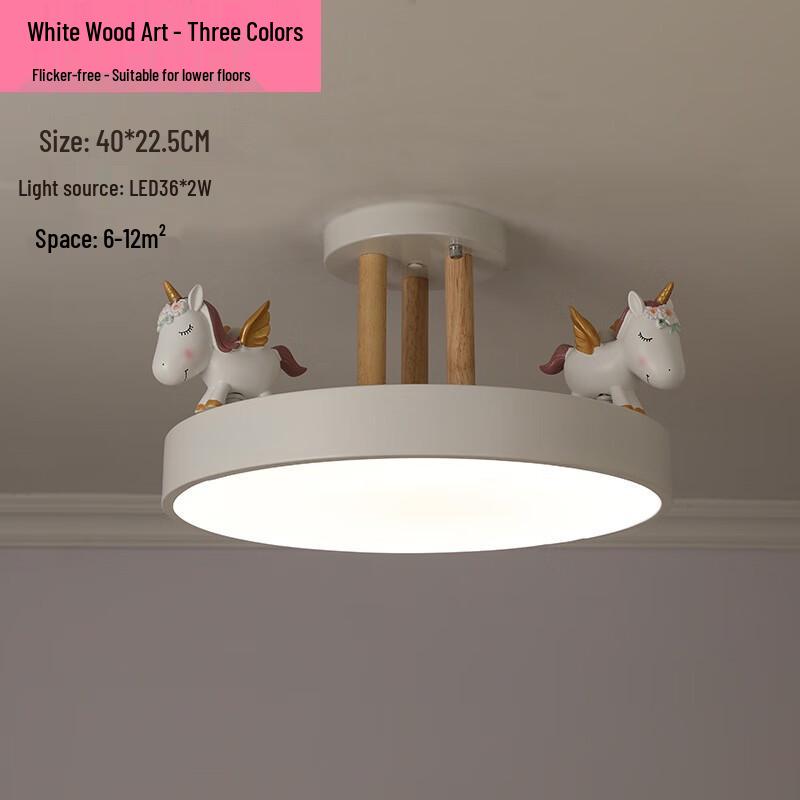 Unicorn Children's LED Ceiling Lamp