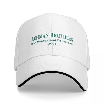 Бейсболка отдела управления рисками Lehman Brothers, 2008 г. |-F-| Тактическая кепка Rave в стиле милитари, женская унисекс