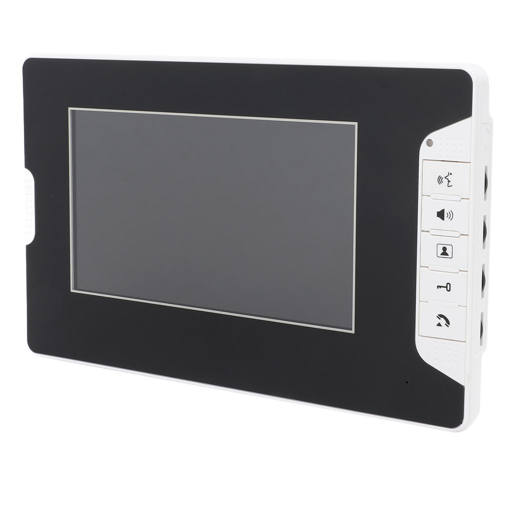 Проводной видеодомофон с монитором дверного звонка, 7-дюймовым экраном и функцией удаленного разблокирования 16