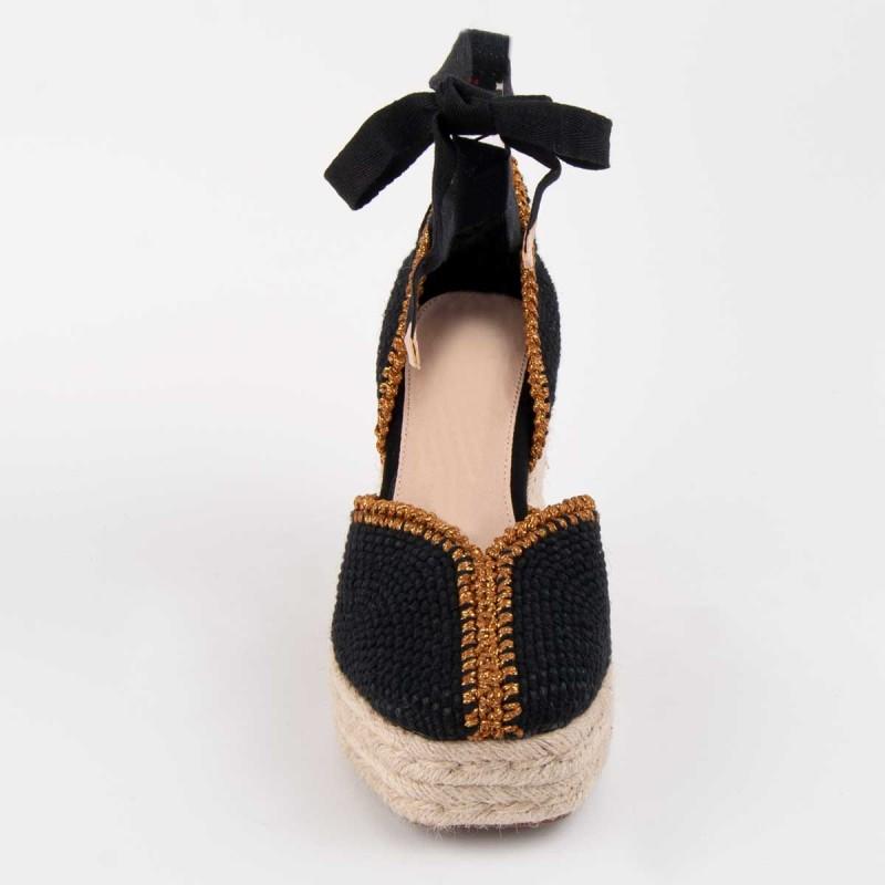 Alpargata De Cuña Para Mujer. Montevita Balenci12 102992