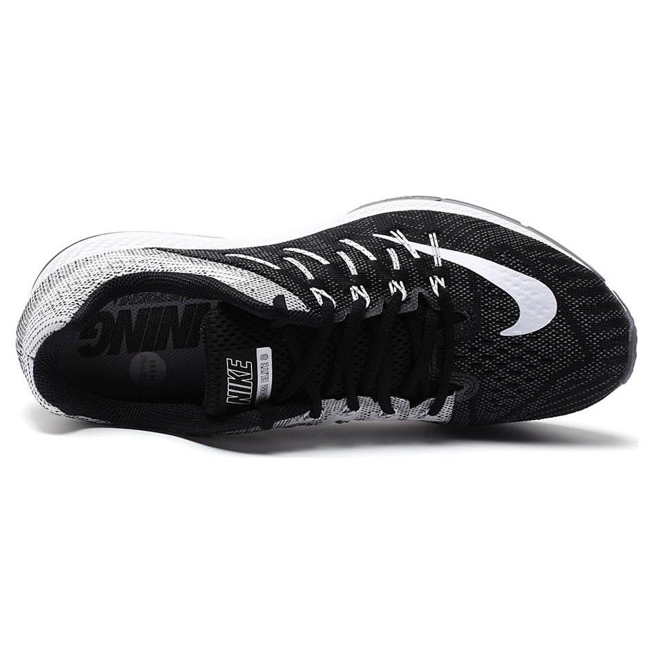Nike Air Zoom Elite 8 Fabric Cushioning Abrasion Resistant Cushioning, Wear Resistant Low top Air Cushion Running Shoes Men's 748588-001