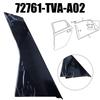 Door Pillar Garnish Left Rear Door Garnish Vehicle Maintenance Wear-resistant Design ABS Material Black Color Easy Installation