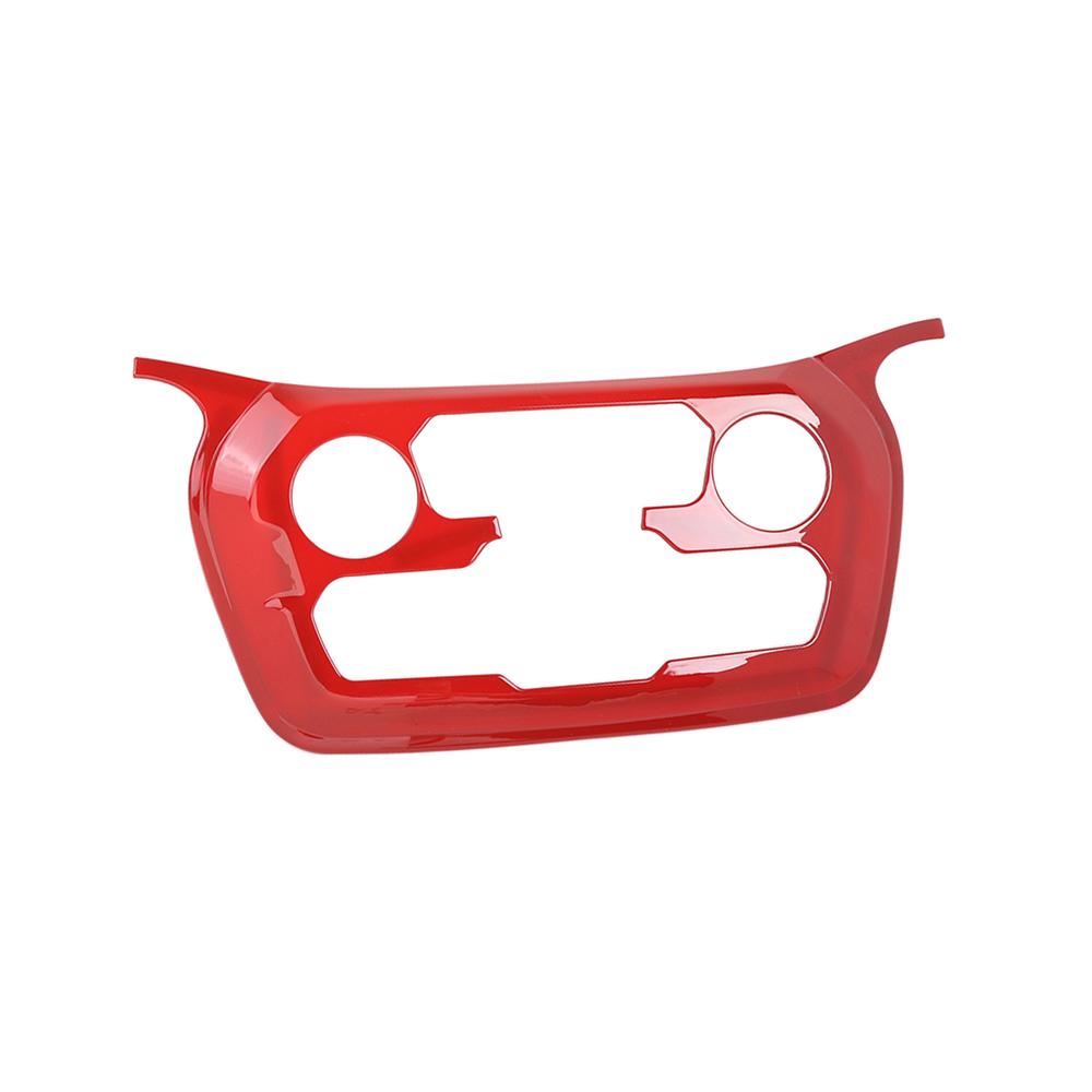 Приборная панель автомобиля, декоративная панель для кондиционера, рамка, наклейки для Jeep Renegade 2018-2022, внутренние молдинги