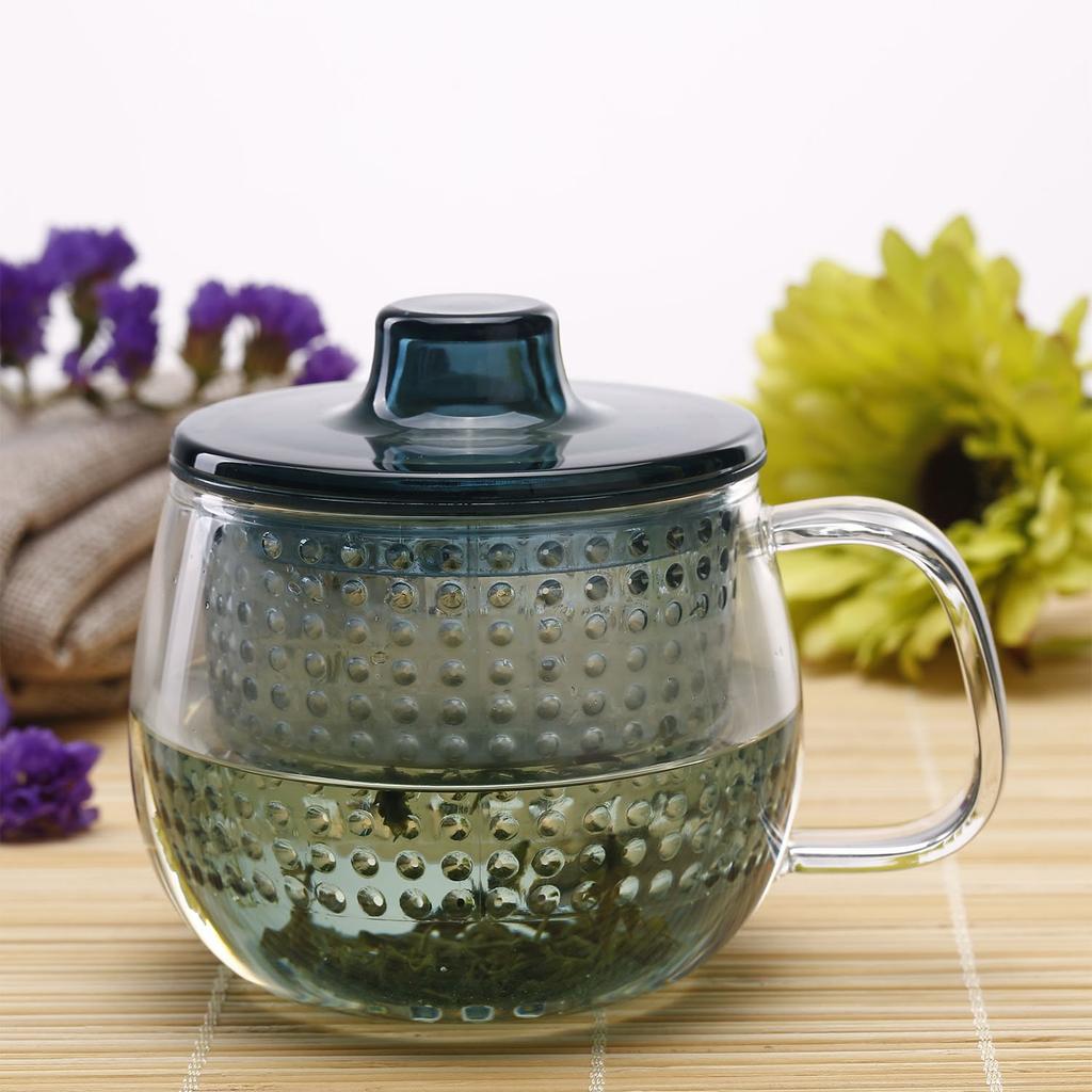 Kinto UNITEA Unimag 350ml Navy Heat Resistant Glass 22916