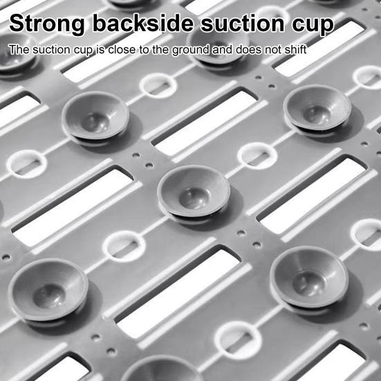 Нескользящий коврик для душа для ванной комнаты, массажный коврик для ног, быстросохнущий, пригодный для машинной стирки, 68*40 см, коврик для ванны