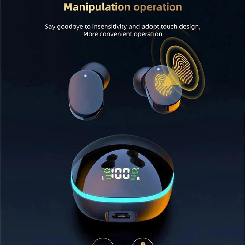 TWS Wireless Bluetooth Earphone Sport Earbuds With Mic G9s LED Display Earphones For Samsung Game Headset