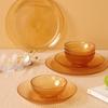 VISIONS Corning Amber 8-Piece Dinnerware Set
