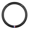 Roewe i5 (19-21) Steering Wheel Cover - Genuine Leather Suede, Four Seasons, Universal Fit, Carbon Fiber