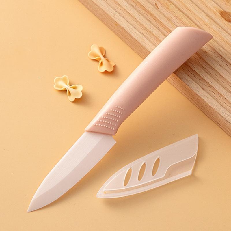 Керамический нож, бытовой нож для фруктов, острый кухонный нож, набор противоскользящих ножей, инструмент для чистки детского питания