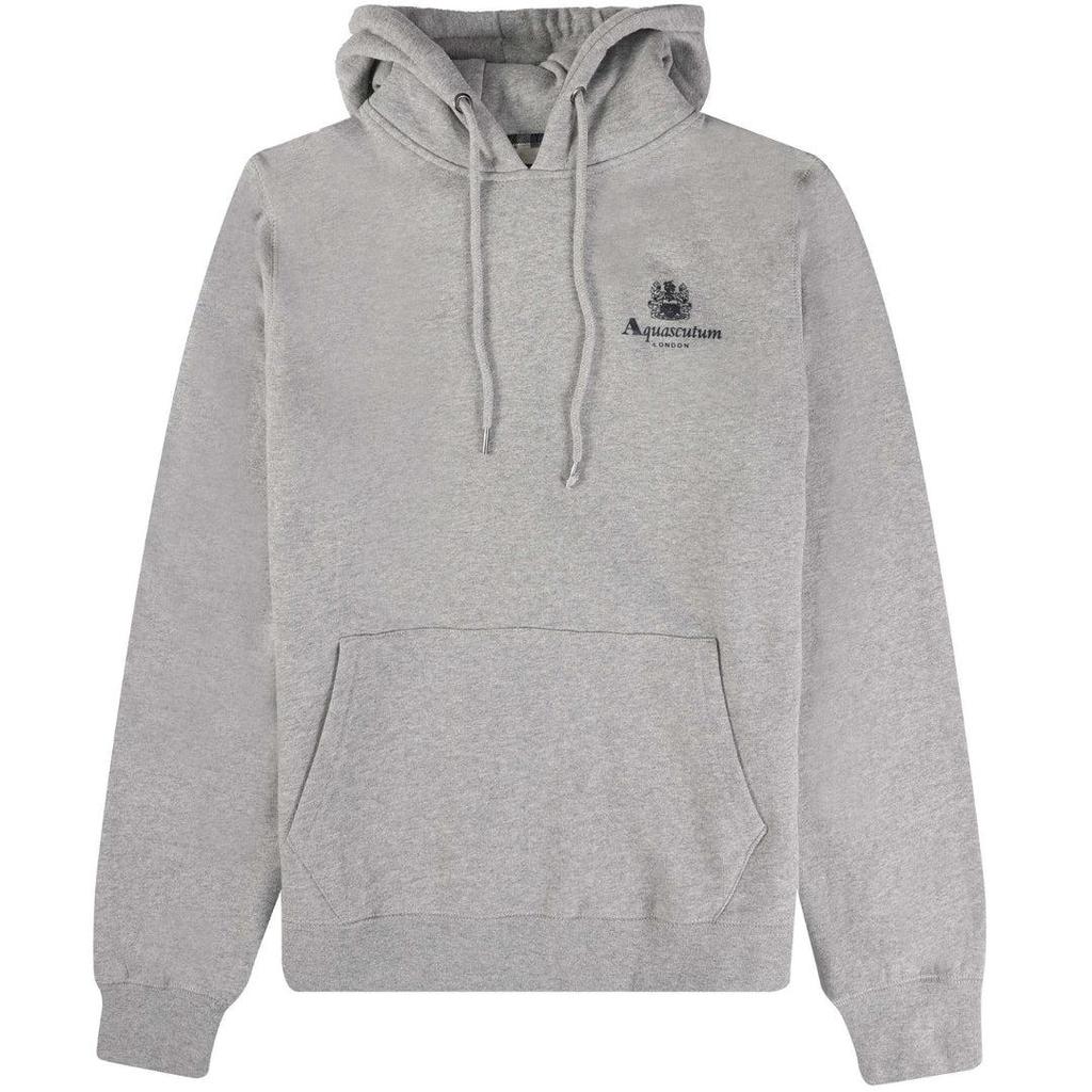 Aquascutum Mens Active Small Logo Hoodie