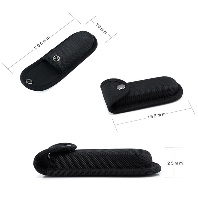 Держатель для фонарика, складной мешок для ножей, походный уличный комплект, сумка для инструментов, чехол для плоскогубцев, черный