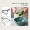 *Ultra Sharp Stainless Steel Dual Side Vegetable Peeler 2-in-1 Peeling Julienning Tool for Home Kitchen Fruit Veggie Food Prep7