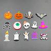 Cross-Border Cartoon Halloween Soft Rubber Embellishments for Shoes, Hair, Phone Cases, Storage, and Straws.