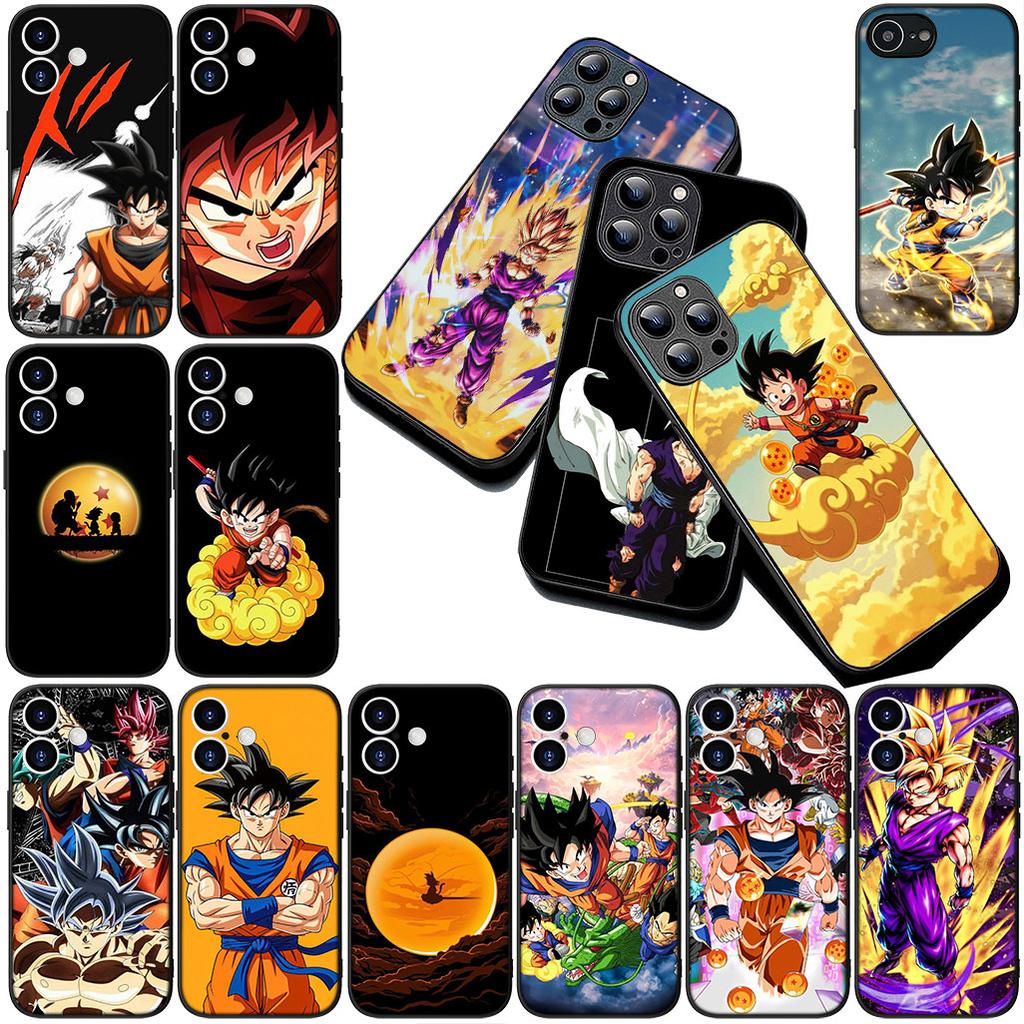 for Apple iPhone 17 Pro XS Max Air 6 7 8 Plus 5 + SE 2022 SE2 16E Phone Cover Case Son Gohan Dragons Gokus Balls DragonBalls