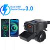 Motorcycle Usb Fast Cellular Charger With Cell Mobile Socket Connector PD Ports Quick Charge 3.0 Waterproof