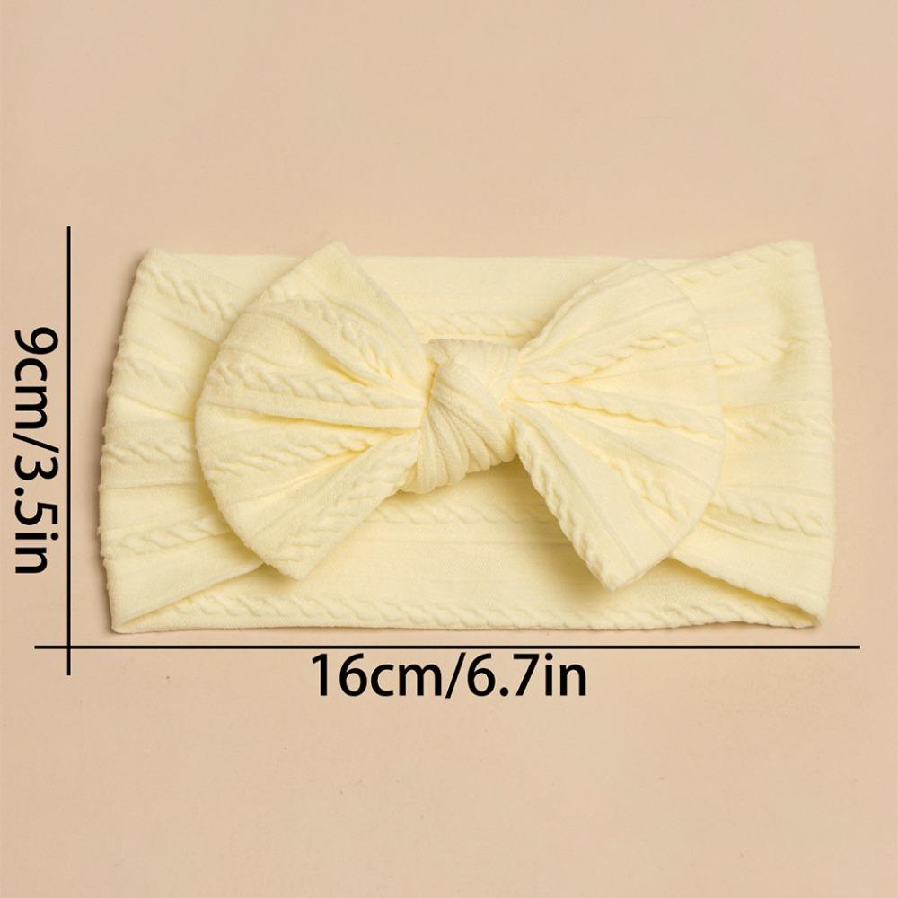 3Pcs/Lot Soft Baby Headbands Elastic Headwear Cute Headwrap  for 0-2Years