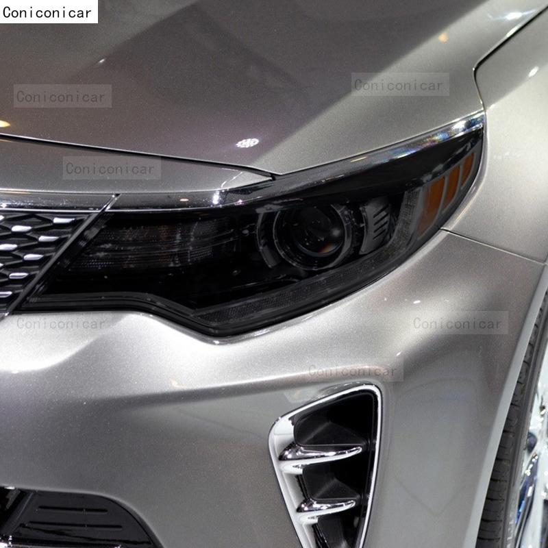 Для Kia Optima K5 2016- Автомобильный Внешний Фонарь Фары Антицарапина Передняя Фара Тонировка Защитная Пленка из ТПУ Аксессуары для Ремонта Наклейка