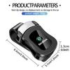 PDYW4 Car Interior Sunglasses Eyeglass Holder Glasses Storage Clip Accessories For Skoda Kodiaq Fabia Kamiq Karoq Octavia 2 3 Rapid