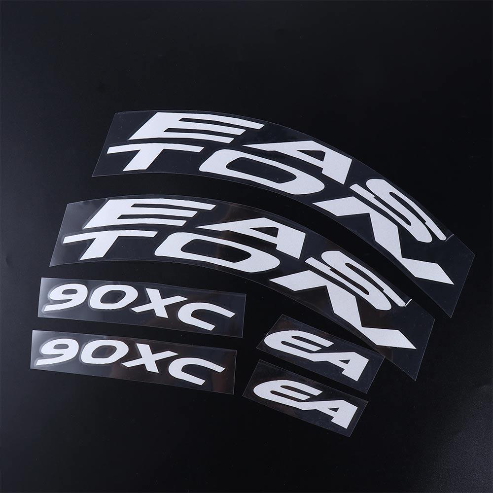 Bicycle Decals MTB Bike Reflective Stickers Bicycle Rim Decals Bike Wheel Rims Bicycle Stickers