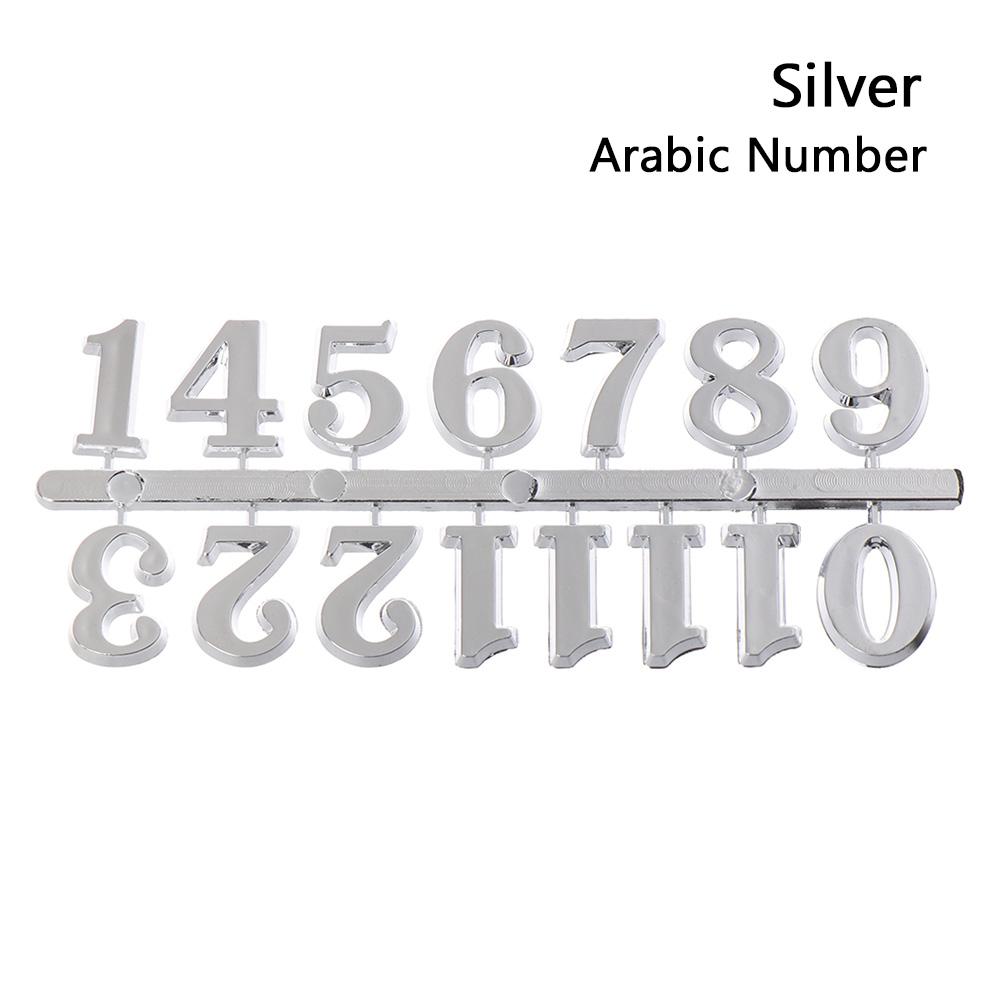 Tools Replacement Gadget Quartz Clock Parts Arabic Number Clock Numerals Accessories Roman Numerals