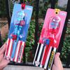 Disney Marvel Kids Training Chopsticks 123 Stage Learning Chopsticks For Babies With 3d Spider-man Design
