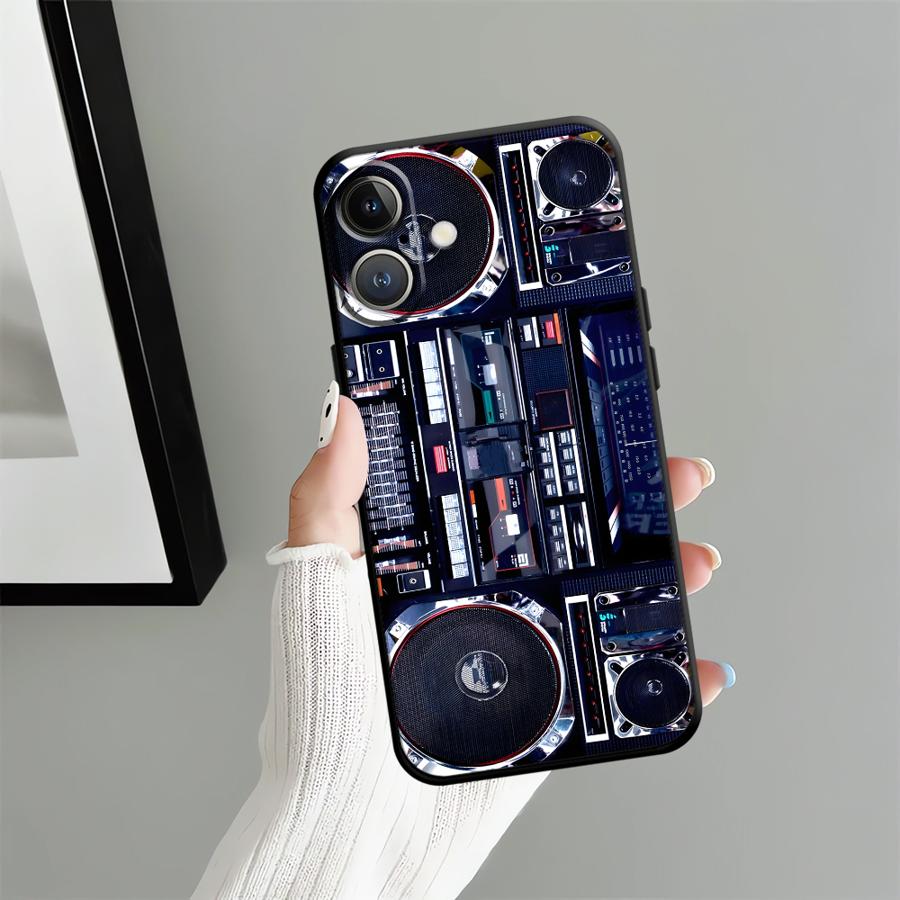 Чехол Recorder Funda для телефона Apple iPhone 17 Pro Max 14 Air 15 Pro 7 8 11 13 16 12 XR XS MAX