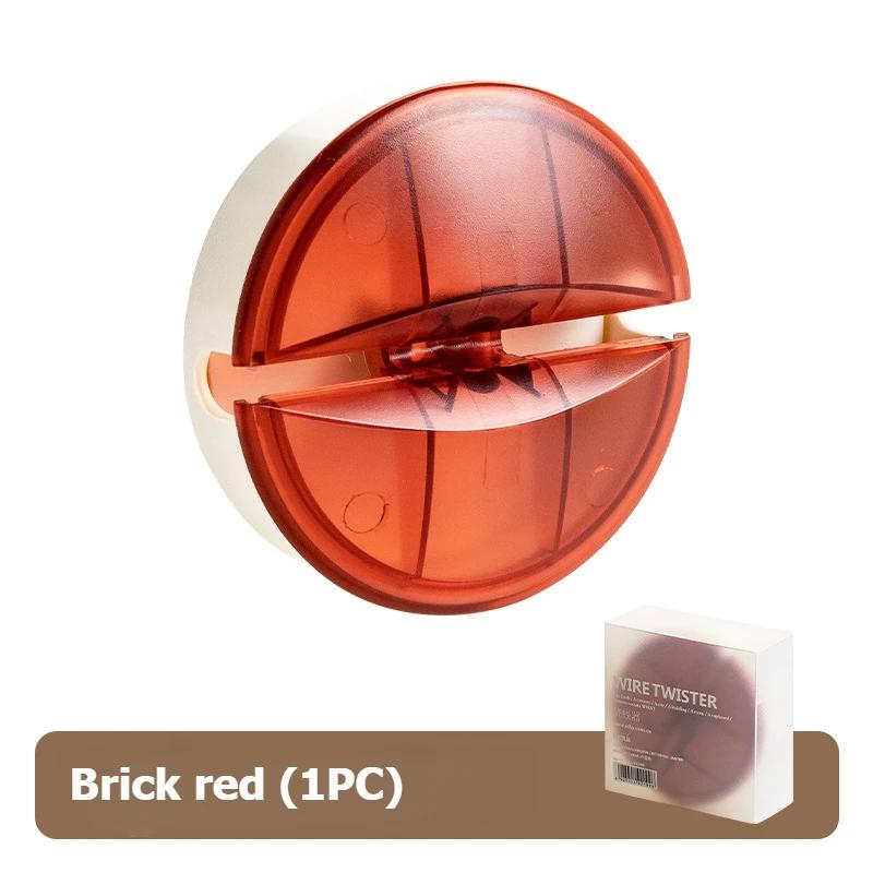 1 шт. Сворачивающееся устройство для намотки кабеля, портативное круглое устройство для хранения кабеля, 4 цвета, гибкий органайзер для кабелей для наушников / зарядного устройства