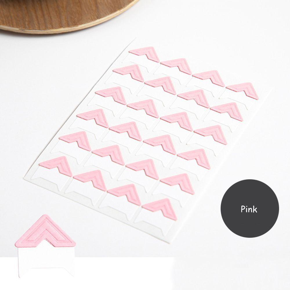 Ретро Аксессуары Крафт Бумага Украшение Скрапбукинг Фотоальбомы Рамка DIY Уголки-наклейки