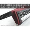 KORG RK-100S 2BK Translucent Black Battery-Powered Keytar Synthesizer Stage Keyboard