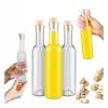 5X Butelka Futura 250 Ml + Korek Nalewka Bimber Butelki Szklane Na Bimber