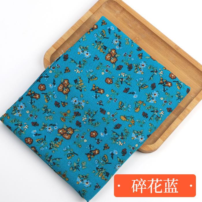 0,5 м / 1 м / 2 м Винтажная этническая хлопково-льняная ткань с принтом для скатертей, пледов на диван, платьев, ручной работы, DIY, ткани для одежды