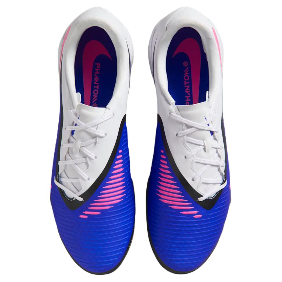 Nike Phantom 6 Low Academy TF Racer Blue Унисекс Кроссовки Белый Pink-Blast HQ2325-446