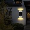 Outdoor LED Solar Wall Lamp Up and Down Luminous Waterproof Lighting Garden Decoration Stairs Fence Solar Sunlight Light Lamps