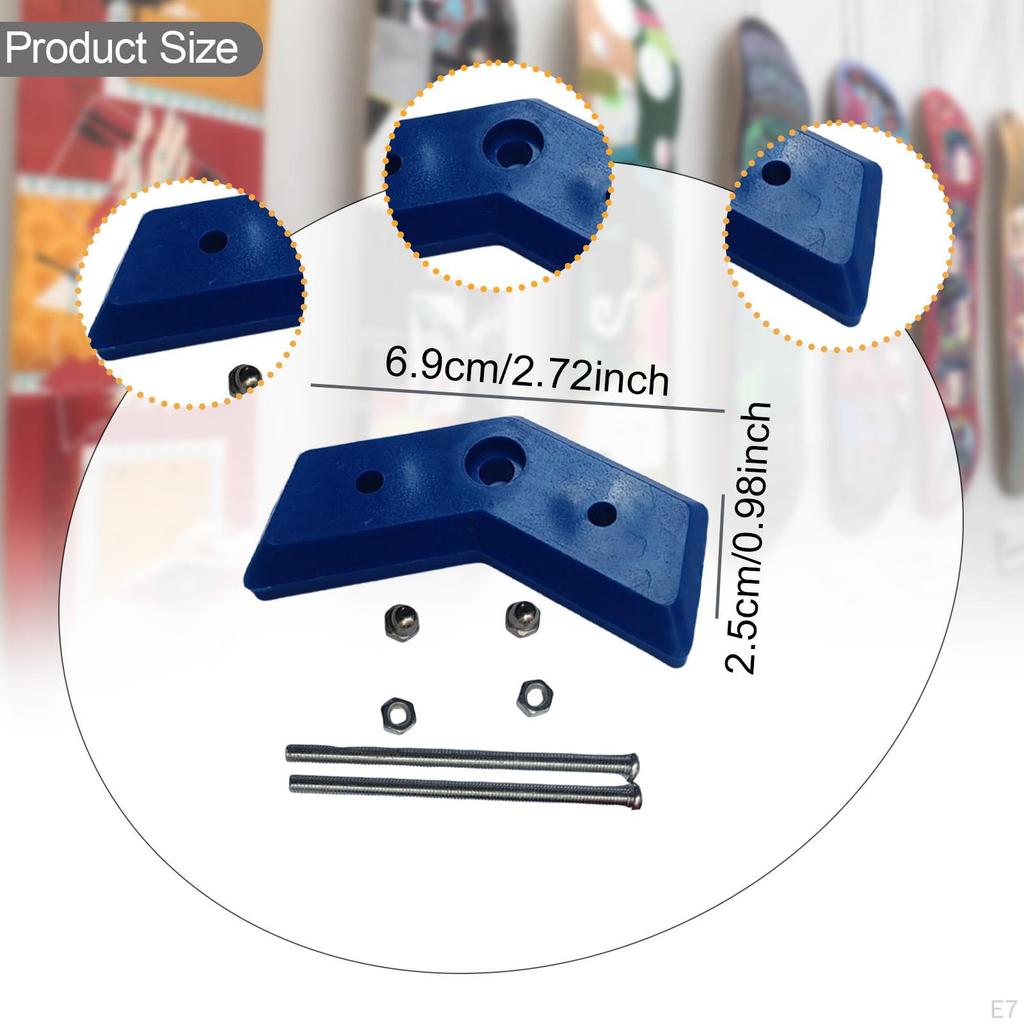 Стойка для скейтборда, Держатель для хранения, Инструмент для демонстрации лонгборда, Легко установить