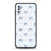 Милый Розовый Бант-Сердечко Чехол Для Телефона Samsung A56 A36 A26 A24 A12 A14 A16 A50 A70 A20E A22 A40 A34 A54 A42 A52 5G A04s A06