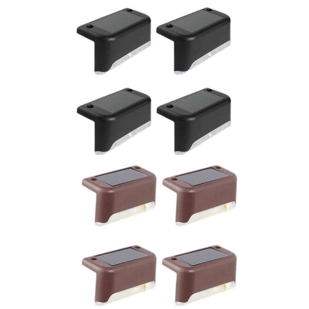 Solar Wall & Fence Step Lights for Outdoor Decoration