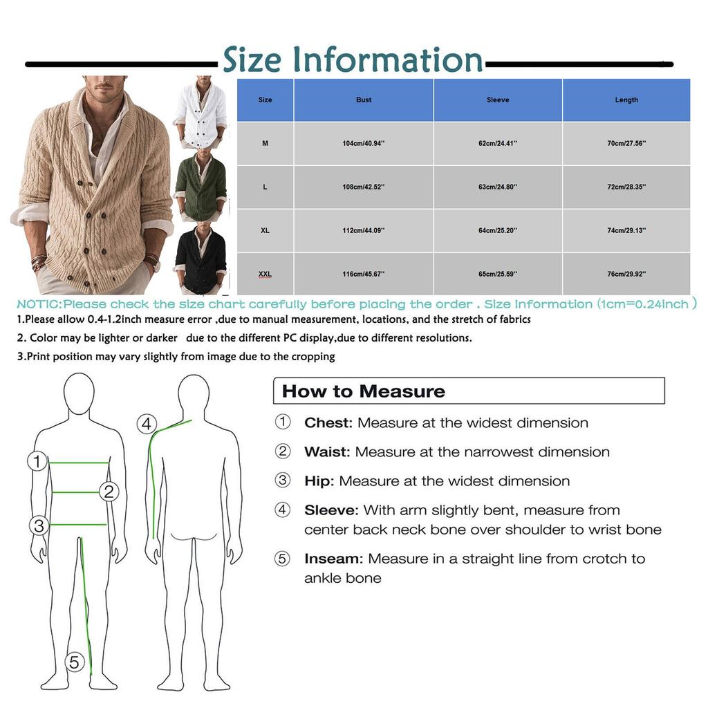 И зимняя мужская мода свободный кардиган теплая куртка с капюшоном и лацканами свитер вязаное пальто