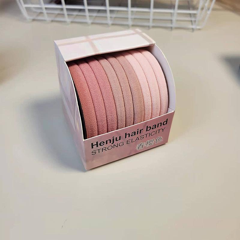Высокоэластичные женские толстые бесшовные резинки для волос - прочный корейский стиль