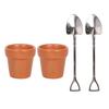 Plant Pot Egg Cup Set